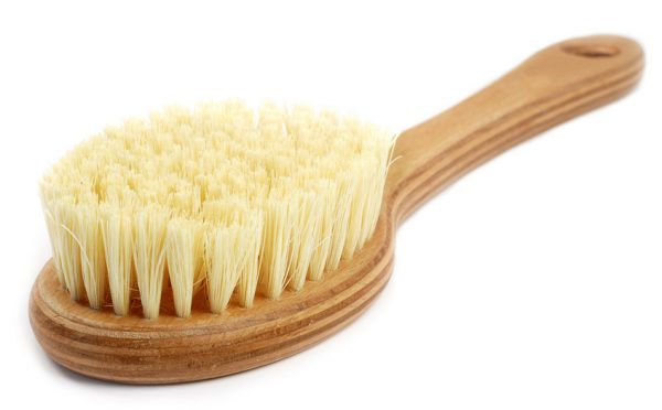 Dry skin brush
