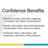 Confidence benefits