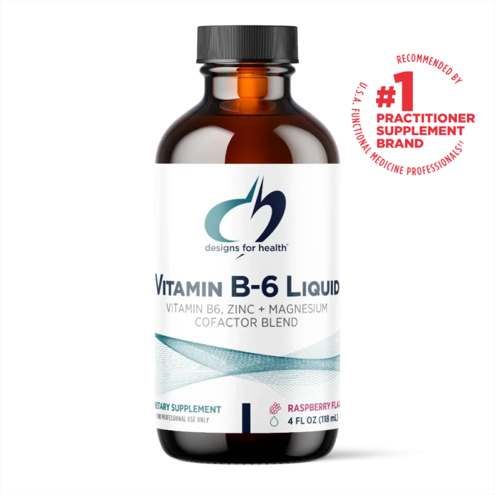 Vitamin B6 liquid 4 fl oz bottle
